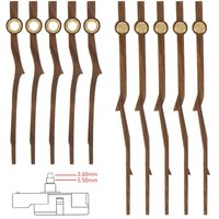 5 set Wooden Clock Hands Durable Clock Hands Home Clock Parts Clock Diy Parts Clock Accessories Wall Clock Craft Clock