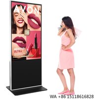 43/50/55/65/75/85/98inch Indoor/outdoor 4k Touch Screen Led/lcd Panel Display Android Totem Advertising Digital Signage Kiosk