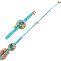 38cm/58cm/80cm Children Fishing Kites Rods Stretchable Diverse Styles Mini Kites Rods Cartoon with 50meters Line Fishing Rods