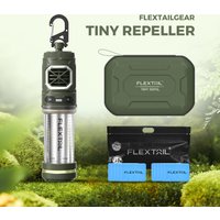 FLEXTAIL TINY REPELLER - Mosquito Repeller with Camping Light and Rechargeable Battery for Outdoor Camping Backpacking Patio