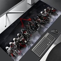 Assassins Creed Rutschfestes PC-Mauspad, großes Gaming-Mauspad, Zubehör, Gamer-Mauspad, Größe für E-Sport-Tastaturen, Matte, Freund-Geschenk