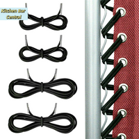 ใ4Pcs Elastic Cord Folding Chair Reinforcement Replacement Bungee Rope Zero Gravity Recliner Laces Part Home Suppliesใ