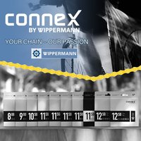 CONNEX BY WIPPERMANN 12S Speed Chain 12/24 Speed 118L126L MTB Mountain Road Bike Bicycle Chain 12s Silver Chain Bicycle Parts