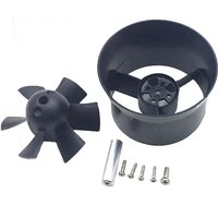 QX-MOTOR 6 Blades Ducted Fan 30mm EDF without Motor for RC Airplane