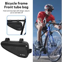 Waterproof Bicycle Bag Triangle Bike Bag Front Tube Frame Bag Mountain Bike Triangle Pouch Frame Holder Bicycle Accessories