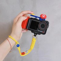 Wrist Hand Strap for DJI Osmo Action 5 Pro Sport Camera Gopro Shutter Button Handle Grip Plate fro Action 3 4