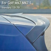 Maxton Style Car Rear Spoiler Cap for VW Golf MK7/MK7.5 TDI TSI 2012-2020 Rear Trunk Roof Lip Spoiler Wing Trim BodyKit Tuning