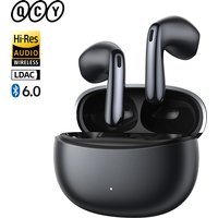 QCY AilyBuds E50 HT11 Kabellose Kopfhörer Hi-Res Adaptive Hybrid ANC Kopfhörer Bluetooth 6.0 Räumlicher Klang Ohrhörer 11mm Treiber