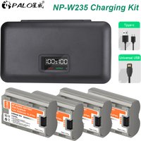 NP W235 NPW235 NP-W235 USB Battery With Charger Box for Fujifilm Fuji X-T4 XT4 GFX 100S X-T5 X-H2 XH2S GFX 50S II image 4
