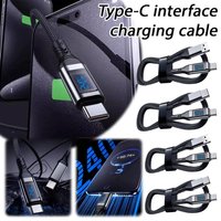 240W 6A USB C to Type C Cable, Digital Display PD 3.1 Fast Charging Cord, Super Data Wire for MacBook