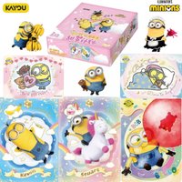 KAYOU Official Genuine Minions Sweet Dream Plan Series Cards Anime Peripherals Collection Toy Cards Exquisite Festival Gifts