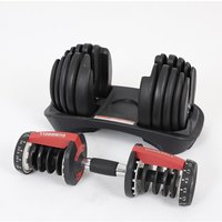 Adjustable 40kg Dumbbell Set, 40kg total weight, professional fitness strength training equipment,Home Gym Equipment