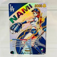 One Piece Nami EB02-010 English Card Gold Foil & Holographic Texture Perfect Condition DIY Premium Anime Collection Card