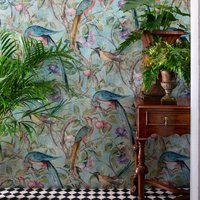 Custom American rural home wallpaper living room TV background flower bird wallpaper mural painting 3D Wall Painting home decor