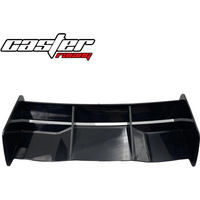 Caster Racing 1/8 RC Buggy/Truggy Tail Wing Black/White Nylon High downforce Toughness Racing For ARRMA XRAY KYOSHO HSP Tekno