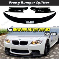 Przedni zderzak Splitter Diffuser Body Kit Spoiler Bumper Guard Protector Dla BMW serii 3 E90 E91 E92 E93 M3 2006-2013 ABS