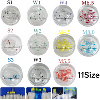 10Pieces Dental Clear Matrix Anterior/Posterior Teeth Transparent Matrix Fit Bioclear BT 6Size