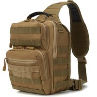 Tactical Single Shoulder Backpack Molle Assault Sling Bag Small EDC One Strap Daypack Tactical Bags