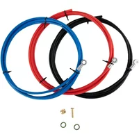 1pc Bike Hydraulic Brake Hose For-Shimano BH90 XTR XT SLX Black/Red/Blue Rubber 2.0m*5.0mm Mountain Road Bike Accessories