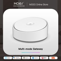 MOES – passerelle multimode intelligente ZigBee 3.0, WiFi, Bluetooth, Mesh Hub, fonctionne avec Tuya Smart App, commande vocale via Alexa Google Home