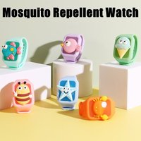 Creative Mosquito Repellent Bracelet Plant Essential Oil Outdoor Mosquito Repellent Bracelet Band Children Cartoon Flash Decor