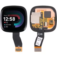 Original LCD screen for Fitbit Versa 4 digitizer full assembly watch display repair replacement part