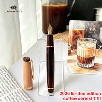 2026 Limited Edition JINHAO 82 Fountain Pen Coffee Series EF/F/M Gold Clip Writing Smooth School Office Supplies Stationery