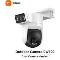 Xiaomi Mijia CW500 Dual Outdoor Camera 4MP Dual Lenses PTZ Pan/Tilt 2.5K, IP66, AI Smart Detection Wi-Fi 6 Security Surveillance