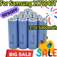 3.7V 5000mAh 21700 Li-ion Battery 30A 40T 3.7V for Samsung 2170040T Lithium Rechargeable Battery