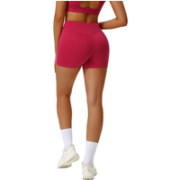 Women's Fitness Shorts Summer Yoga Shorts Quick-dry Sports Leggings Running Cycling Shorts High Waist Workout Shorts Gym Clothes