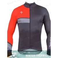 AliExpress MENWlller Winter Thermal Fleece Bicycle Long Sleeve Cycling Jersey Men Clothing Pro Team Outdoor Bike Clothing Ropa Ciclismo