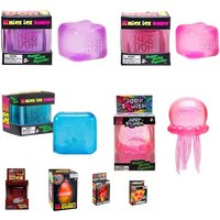 Nee Doh Sensory Squishy Cube, Nice Cube & Nice-Sicle Stress Relief Toy, Anti-Anxiety Squeeze Fidget for Daily Relax