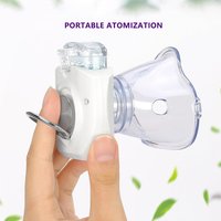 Rechargeable Micro Nebulizer Machine Asthma Inhaler USB Handheld Automizer Child Adult Kid Masks Steam Inhale Mesh Nebulizador