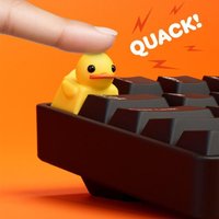 Cute Keyboard Key Caps Mechanical Keyboard Duck Single Keycap Replacement Parts Cute Decor Game Accessories General