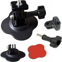 Universal Flexible Helmet Mount for GoPro 13 12 11 10 9 Insta 360 X3 X4 X5 DJI Action Camera Cam Helmet Mount Sports Accessories