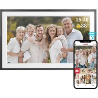 32GB 15.6" Frameo Digital Picture Frame WiFi, Large Electronic Photo Frames 1920 x 1080 IPS FHD Touch Screen, Send Photos from Y