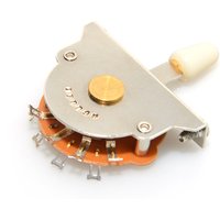 E-Gitarren-Schalter 3-Wege 4-Wege 5-Wege Metall Kunststoff 1 Stück Schalter mit Schrauben E-Gitarren-Zubehör