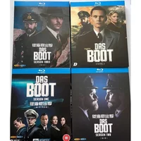 BD Blu-ray German Drama From the Bottom of the Sea Seasons 1–4 Das Boot Seasons Restored Edition 9-Disc Box