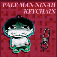 No I'm Not a Human Acrylic Keychain Horror Anime Game Merch Double Sided Pendant Bag Charm Gift