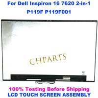 16" Touch For Dell Inspiron 16 7630 7635 7620 2-in-1 P119F P119F001 P128F P128F001 LCD Touch Screen Display Painel Assemby
