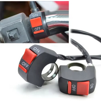 AliExpress CHTNBO Motorcycle Handlebar Flameout Switch Motorbike ON OFF Button for Moto Bike Headlight Signal Lamp Universal Control Buttton 12V