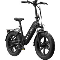 AliExpress bodywel Bodywel F20 PRO Adult Electric Bicycle 500W motor city ebike 20 Inch Fat Tire E-Mountain Bike 48V18AH Battery E-bike