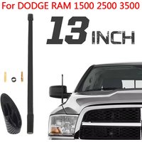 13 Inch AM FM Radio Antenna Aerial For Dodge RAM & RAM 1500 2500 3500 2009-2019 with Base Rubber Antenna Replace Car Accessories