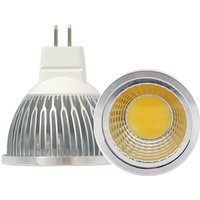 1PCS mr16 AC/DC 12v Super Bright MR16 COB 3W 5W 7W LED Bulb Lamp MR16 12V ,Warm White/Pure White/Cold White led LIGHTING