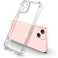 Thick Shockproof Silicone Clear Phone Case For iPhone 16 15 14 13 12 11 Pro Max Mini X XS XR 6 7 8 Plus Lens Protection Cover