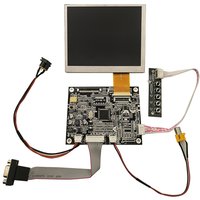 5.6Inch Monitor AT056TN52 V.3 640X480 50Pins LCD Screen Display Panel VGA+AV Controller Driver Board
