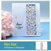 Leaf Hollow Lace Metal Cutting Dies Scrapbooking Embossing Paper Cards Making Tool Album Cover Craft Mold Die Cut New Arrivals