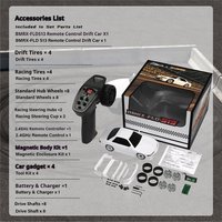 1/28 BMHOBBY BMRX FLD S13 Mini RC Car 2.4Ghz Drift RWD 2 Mode Drift-Racing Wheelbase Range With Battery RTR RC Car Birthday Gift