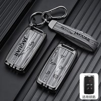Zinc Alloy Car Smart Key Case Cover Shell Fob For Jaguar XE XF XJ F PACE E-PACE 2019 Jaguar CX16 F-TYPE V12 XJL Auto Accessories