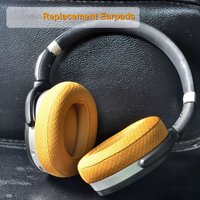 Replacement breathable Mesh Fabric Earpads for Skullcandy Crusher Wireless/Crusher ANC/Hesh3 Earphone Memory Foam Earcups
